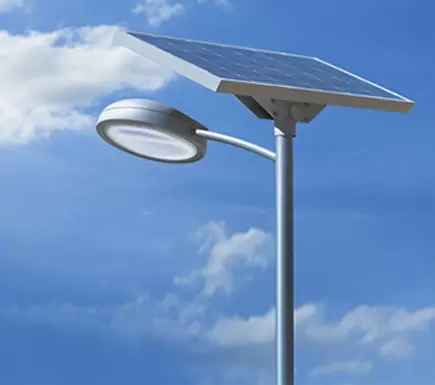 Lâmpada <br>de rua solar
