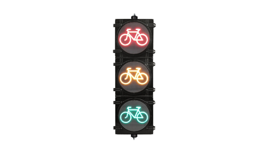 Sinais inteligentes para ciclismo: o papel do semáforo de LED RYG de alto fluxo de 300 mm para bicicletas na mobilidade urbana