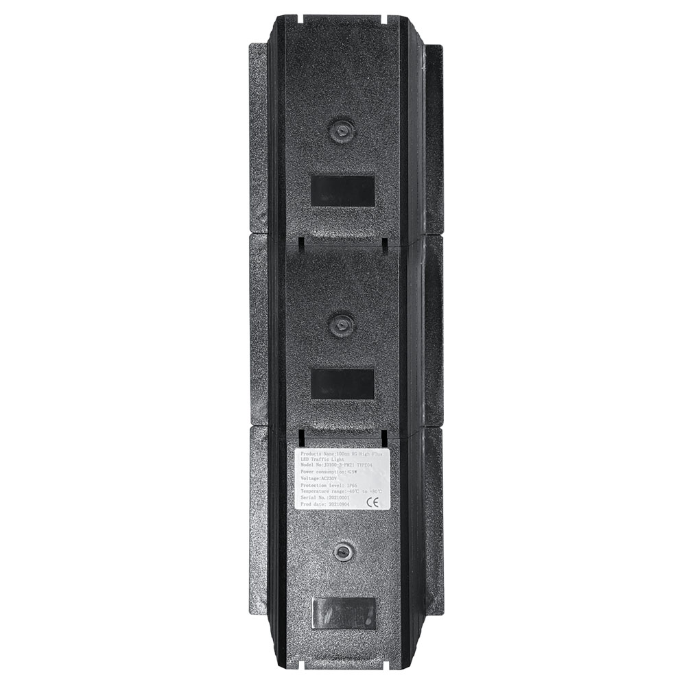 Sem&aacute;foro de alto fluxo vermelho/amarelo/verde com esfera completa