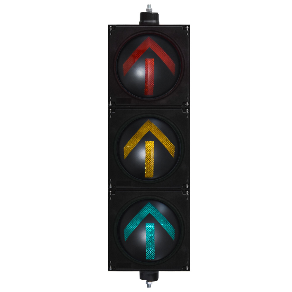 Semáforo de seta vermelha/amarela/verde de alto fluxo