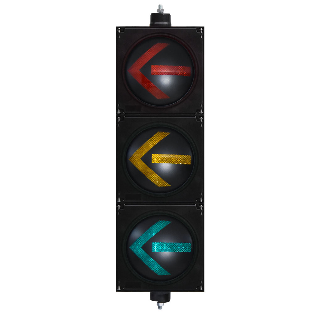 Semáforo de seta vermelha/amarela/verde de alto fluxo
