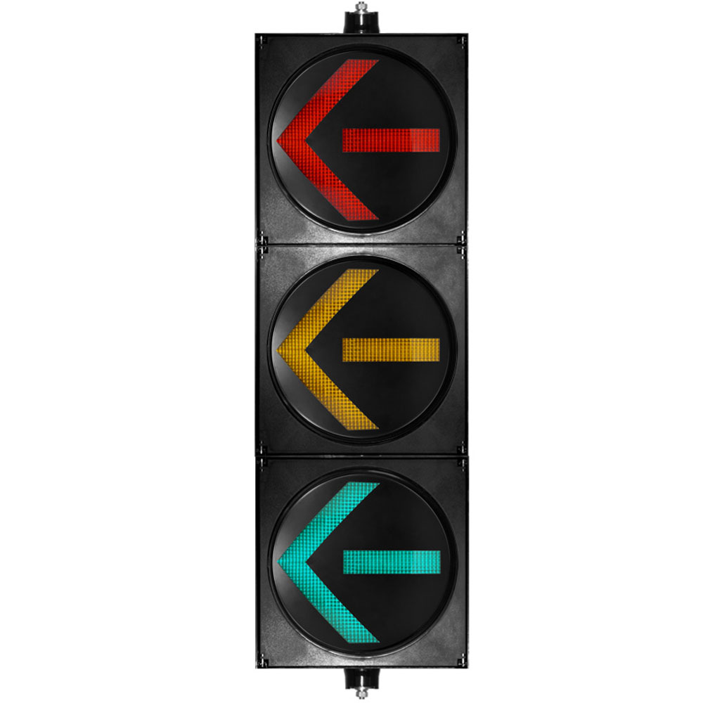 Semáforo de seta vermelha/amarela/verde de alto fluxo