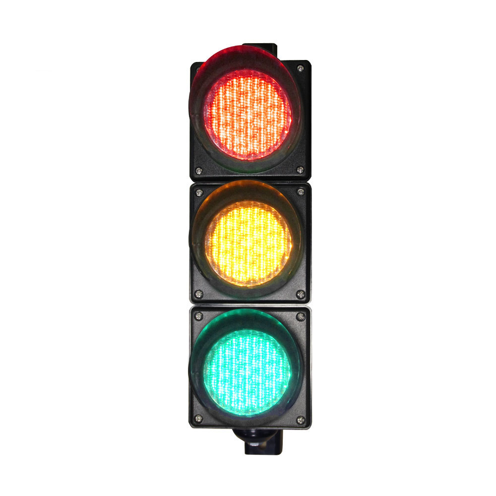 Semáforo de esfera completa vermelho/amarelo/verde de baixa potência