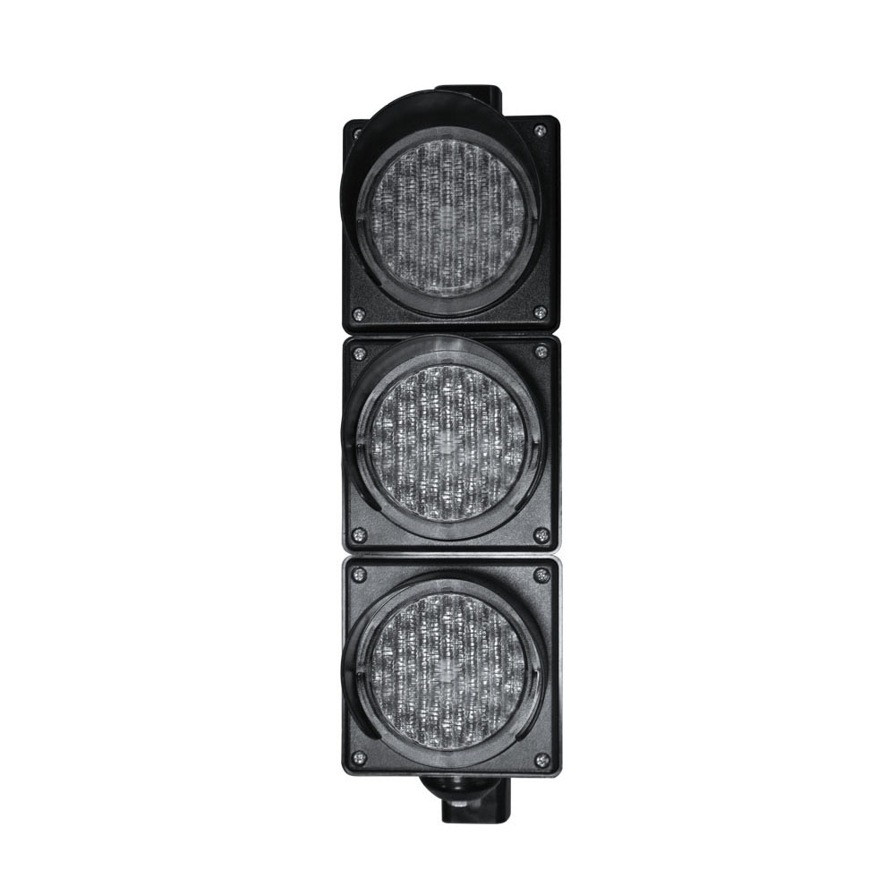 Semáforo de esfera completa vermelho/amarelo/verde de baixa potência