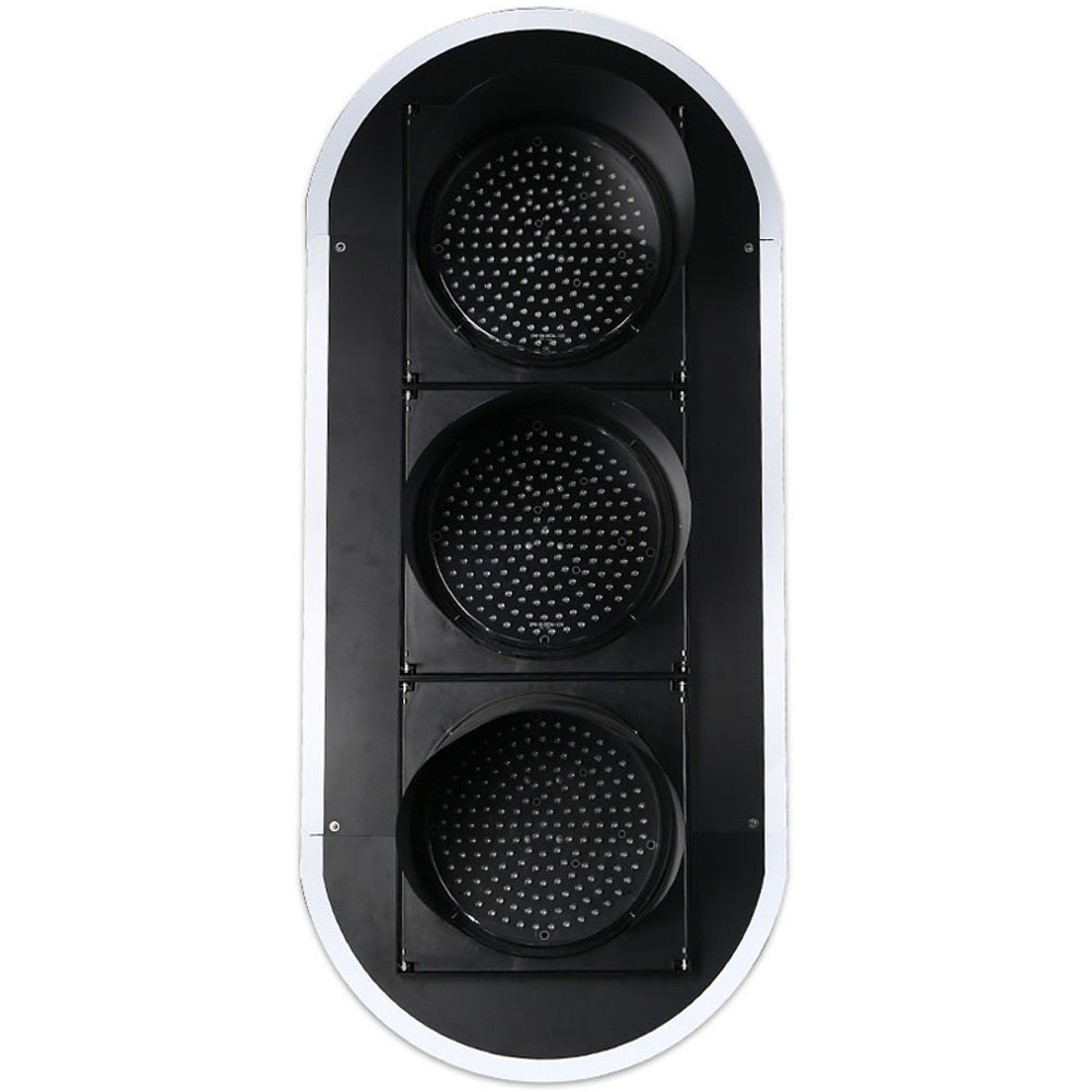 Semáforo de esfera completa vermelho/amarelo/verde de baixa potência