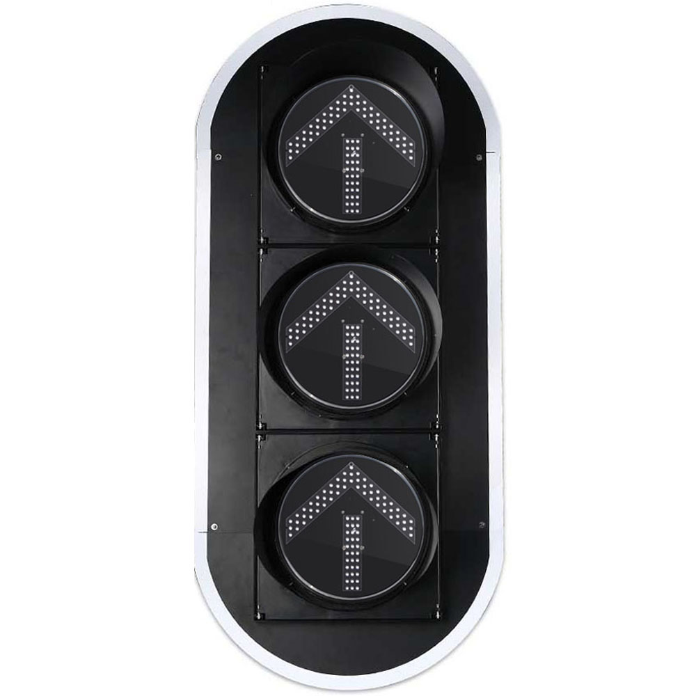 Semáforo de seta vermelha/amarela/verde de baixa potência