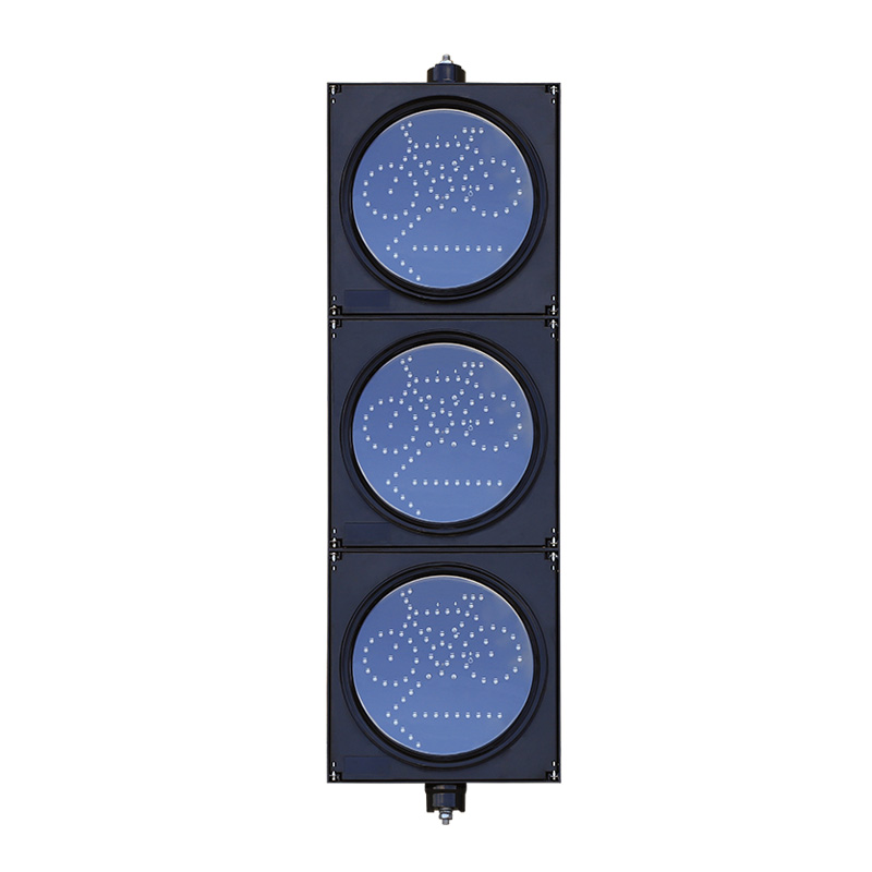 Semáforo de bicicleta e seta de baixa potência