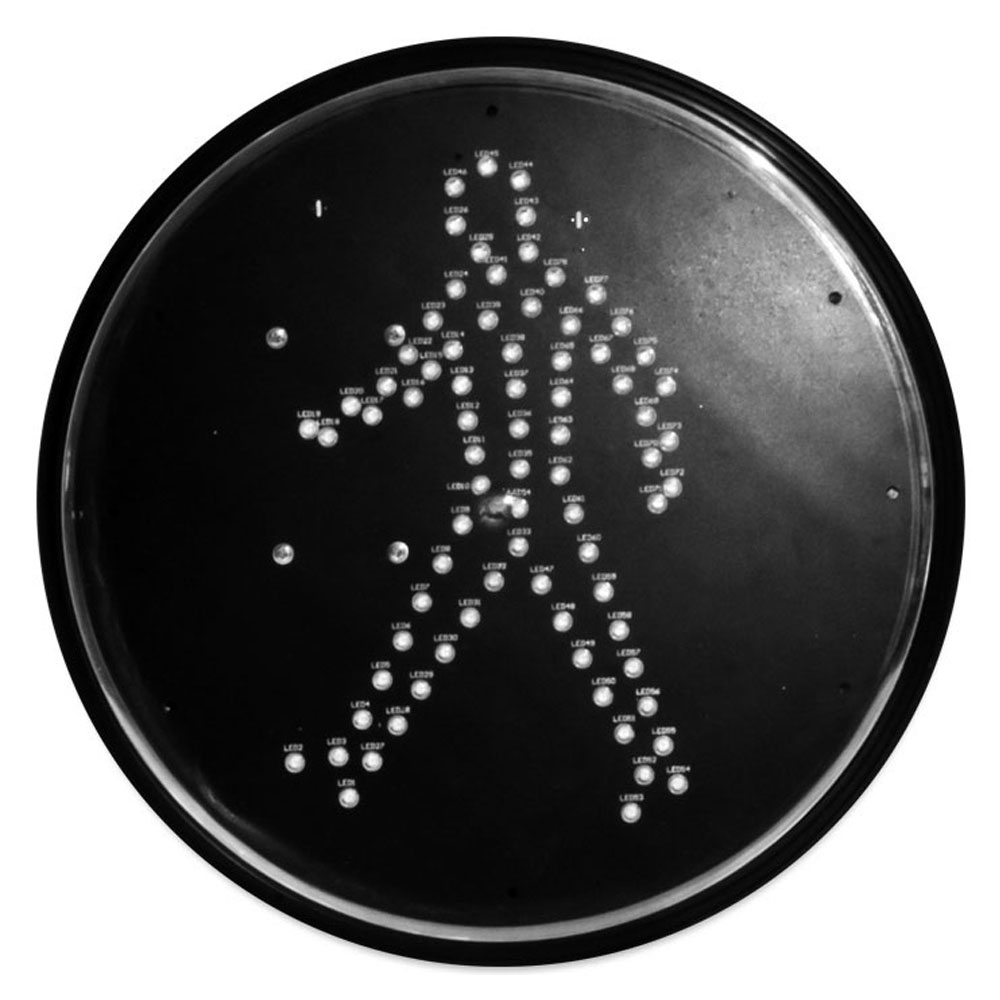 Módulo de semáforo de pedestres de baixa potência