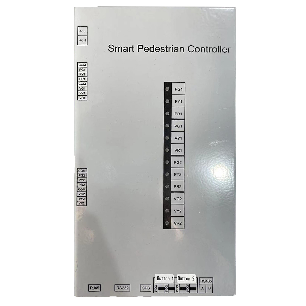 Controlador de tráfego de travessia de pedestres