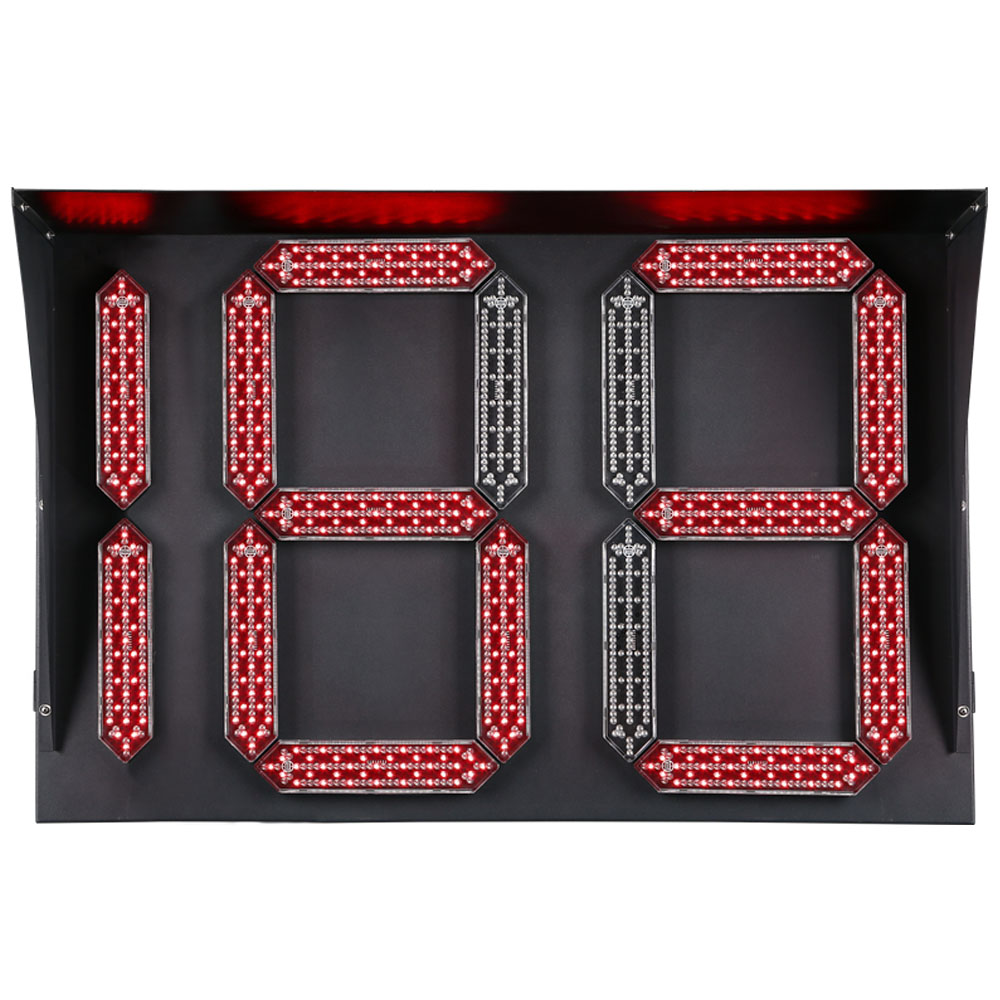 Semáforo de contagem regressiva do tipo segmento (tipo caixa)