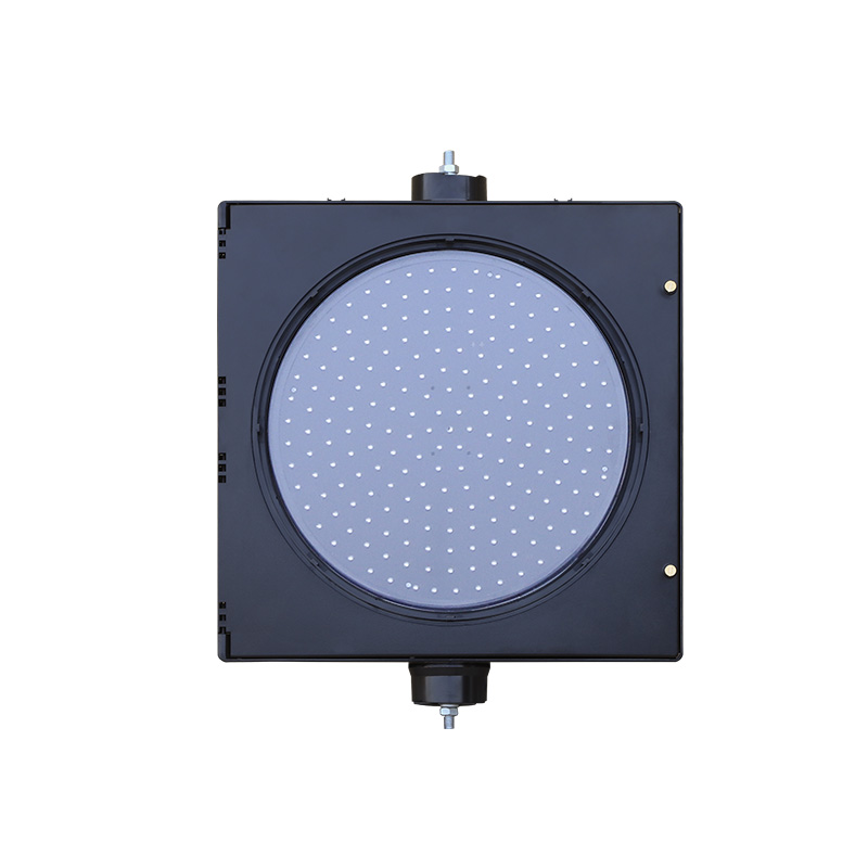 Luz amarela piscante movida a energia solar