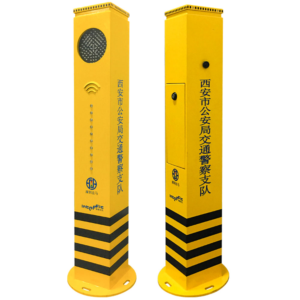 Poste de iluminação para pedestres