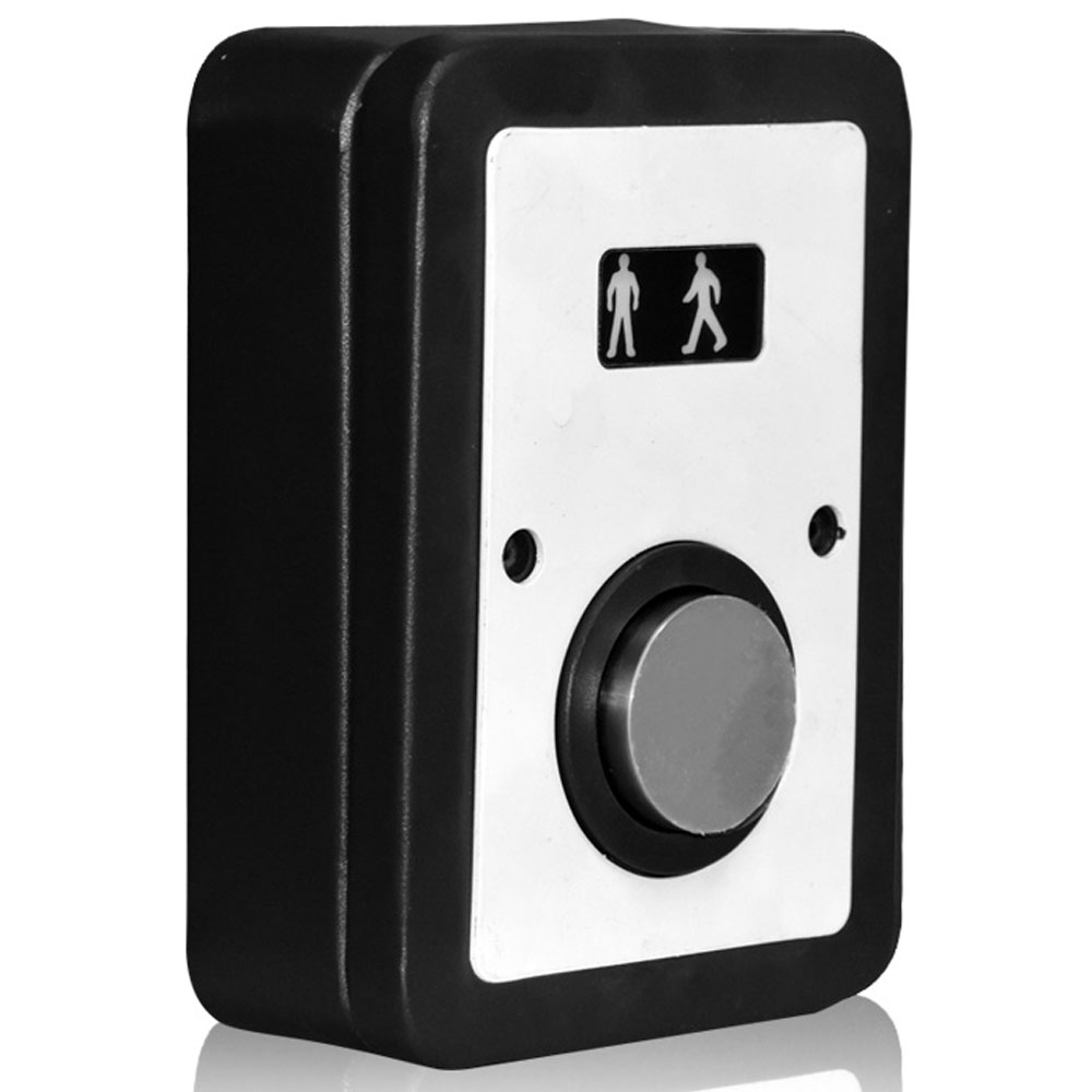 Botão de pressão para travessia de pedestres