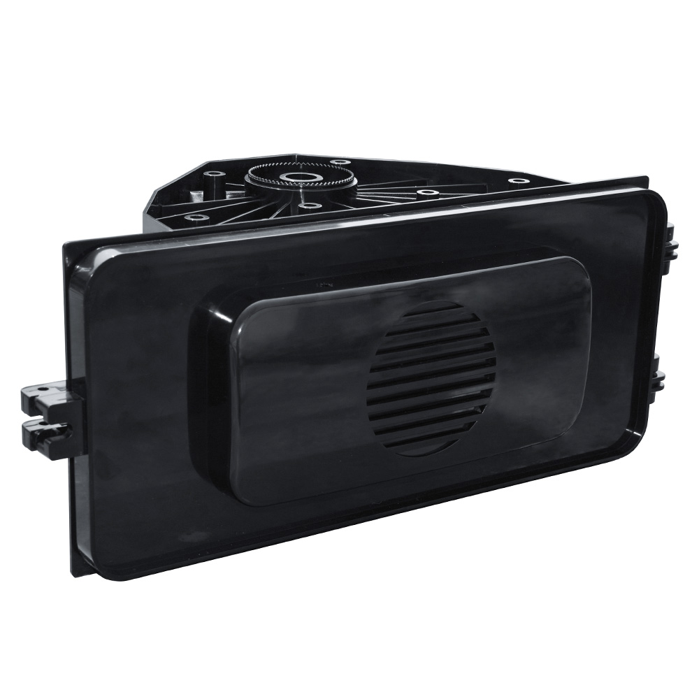 Sinais sonoros para pedestres com caixa de plástico