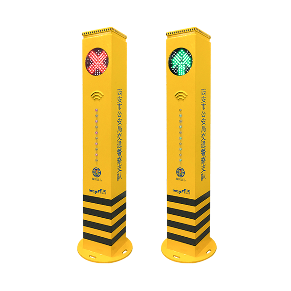 Poste de iluminação para pedestres