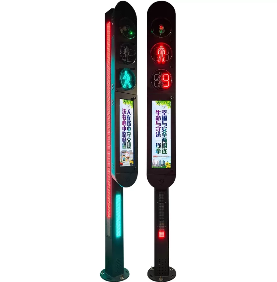 Semáforo integrado com detecção de pedestres Semáforo integrado com detecção de pedestres