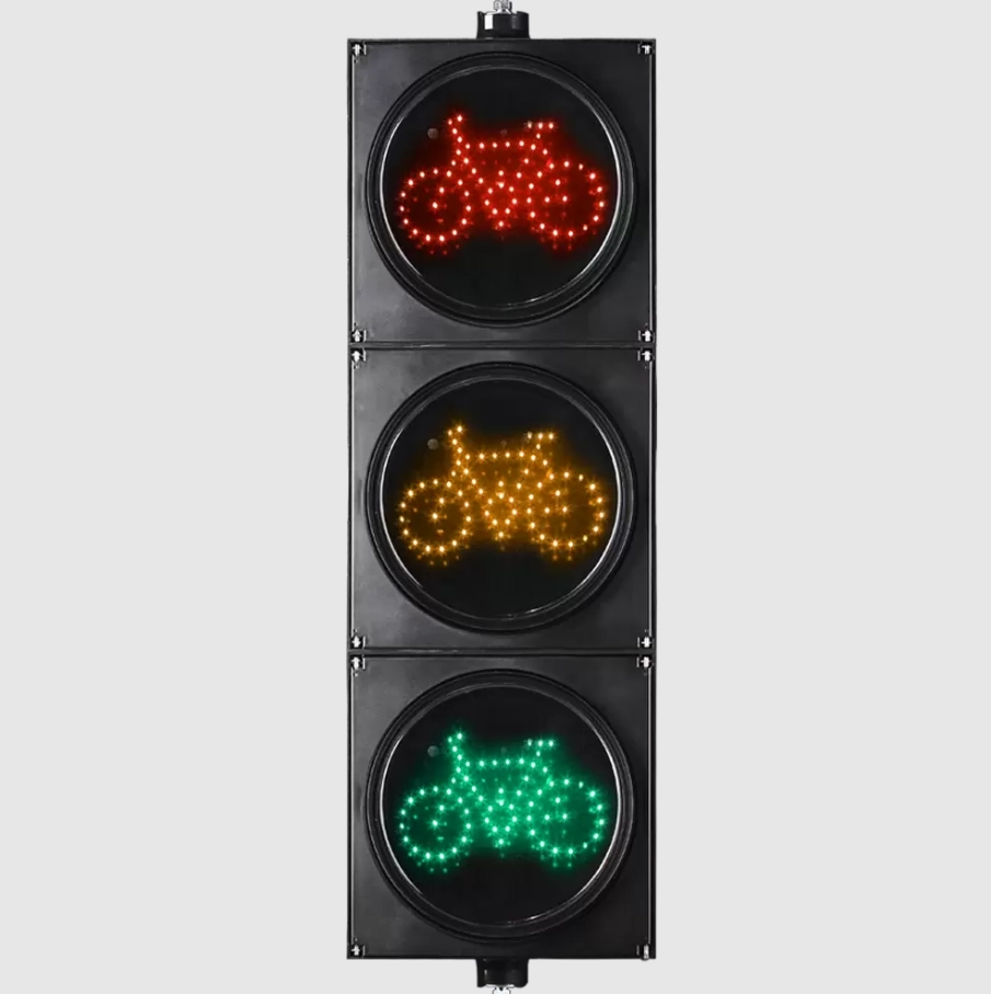 Semáforo de baixa potência para bicicletas Semáforo de baixa potência para bicicletas