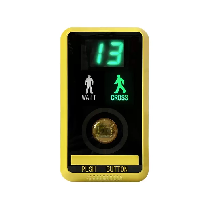 Botão de acionamento para pedestres ADA