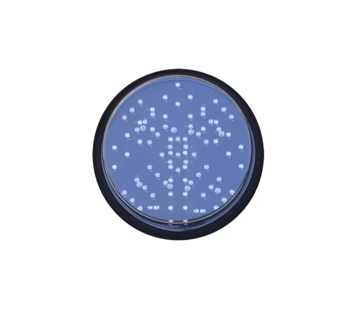 Cruz Vermelha e Semáforo com Seta Verde