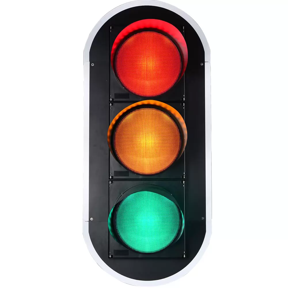 semáforo de bola cheia vermelha de alto fluxo semáforo de bola cheia vermelha de alto fluxo